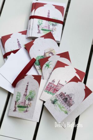 alix-design postcards Delhi's Highlights