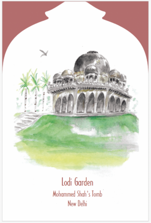 Lodhi Garden, Mohammed Shah's Tomb - New Delhi
