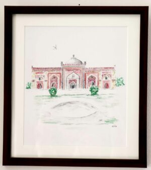 Poster Qila-i-Kuhna Mosque (inside Purana Qila Fort)