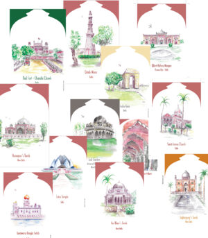 Delhi's highlights Cards
